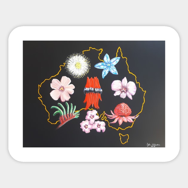 Australia Sticker by dylanshelmerdine